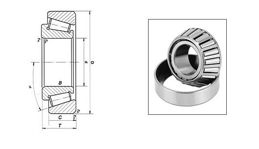 SKF462/453 X轴承图纸