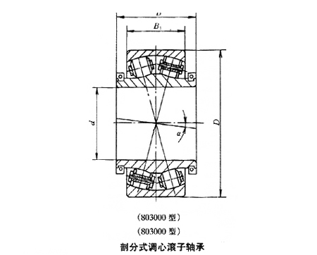 240/900X3/YA轴承图纸
