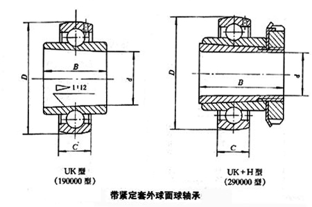 UK309轴承图纸