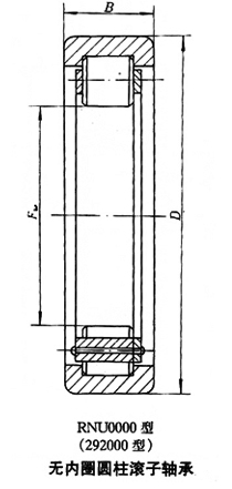 RNU2212X2-1轴承图纸