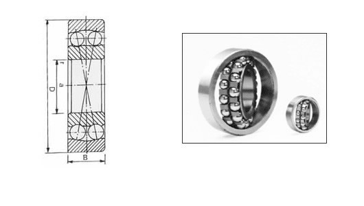 SKF1216轴承图纸